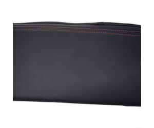 Funda para reposabrazos de caja central de poliuretano para cubierta 5 - Almohadilla protectora negra para consola Ioniq de ajuste directo, accesorio interior de cuero