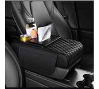 Funda para Reposabrazos de Coche para Opel Astra G（2door） 2000-2006, Protección Cubierta para Consola Central Cuero con Bolsa de Almacenamiento,Black