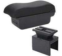 Funda para reposabrazos para coche Reposabrazos para Hyundai I20 2021-2022, consola central de almacenamiento(B Black line 3)