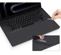 Funda para reposamanos compatible con Apple MacBook Pro 2023 de 16 pulgadas M3 Pro Max chip A2991, MacBook Pro Laptop con chip M3 Pro/Max TrackPad, protector para reposamuñecas, color negro espacial
