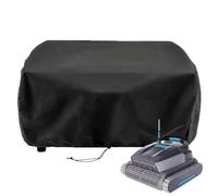 Funda para robot de piscina, cubierta resistente a los rayos UV para aspiradora de piscina, protección impermeable para caddy limpiador al aire libre, terraza jardín trasero