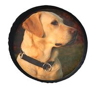 Funda para Rueda de Repuesto Golden Lab Labrador Family Loyal Hunting Dog Protectores de Rueda Resistentes a la Intemperie Universales Accesorios a Prueba de Polvo 15 Pulgadas