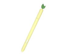 Funda para S Pen en Samsung Galaxy Tab S7 FE/S7/S7 Plus/S8/S8 Plus/S8 Ultra /S9/S9Plus / S9 Ultra - Funda para lápiz capacitivo para tableta, funda de silicona antideslizante (amarillo piña)