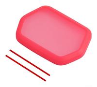 Funda para salpicadero de scooter eléctrico NIU para ZT3 Pro en silicona con tira de sellado impermeable y fijación segura (rojo)
