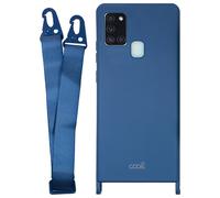 Carcasa para Samsung A217 Galaxy A21s Cinta Azul