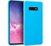 Funda Silicona Samsung G970 Galaxy S10e (Celeste)