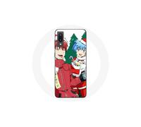 Funda para Samsung Galaxy A02 Karma y Nagisa de Assassination Classroom Anime Navidad