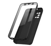 Funda para Samsung Galaxy A02s Trasera Rígida Delantera Flexible - Negro