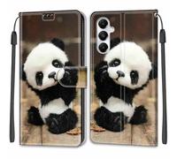 Funda para Samsung Galaxy A05s Carcasa, con [Ranura para Tarjeta] [Función de Soporte] Premium Cuero Flip Folio Magnético Funda Compatible Samsung Galaxy A05s