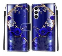 Funda para Samsung Galaxy A05s, Carcasa Libro con Tapa de Cuero Piel Billetera Case Flip Cover con Kickstand, Hebilla Magnetica, Ranuras para Tarjetas Carcasa para Samsung Galaxy A05s Funda