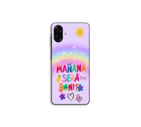 Funda para Samsung Galaxy A06 Mañana será bonito arcoíris Maniacase