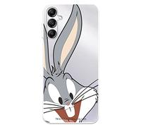 Funda para Samsung Galaxy A14 5G Oficial de Warner Bros Bugs Bunny Siluetapara Proteger tu móvil. Carcasa de Silicona Transparente Flexible con Licencia Oficial de Looney Tunes