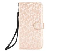 Funda para Samsung Galaxy A16 5G, piel sintética de alta calidad, a prueba de golpes, bloqueo RFID, ranuras para tarjetas de crédito, cierre magnético, soporte para Samsung Galaxy A16 5G, dorado