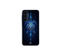 Funda para Samsung Galaxy A16 Tortuga cósmica sagrada flor de la vida Maniacase