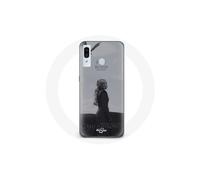 Funda para Samsung Galaxy A20e Juego de Tronos Temporada 8 Daenerys Targaryen fuego y sangre El Trono de Hierro Logo Gris