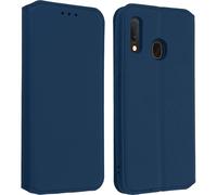Funda para Samsung Galaxy A20e libro billetera F. Soporte - Azul oscuro
