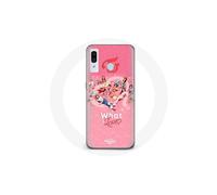 Funda para Samsung Galaxy A20e Logo de TWICE Rojo Cartel What Is Love