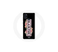 Funda para Samsung Galaxy A21S Blackpink Grupo de K-pop Logo Negro Rosa Fondo Negro