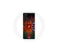 Funda para Samsung Galaxy A21S Stranger Things Temporada 4 Cartel Equipos de la Nueva Teoría