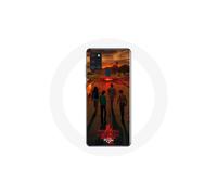 Funda para Samsung Galaxy A21S Stranger Things Temporada 4 Póster Arte Equipos de la Nueva Teoría