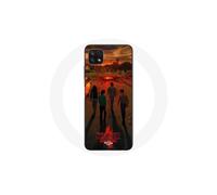 Funda para Samsung Galaxy A22 5G Stranger Things Temporada 4 Póster Arte Equipos de la Nueva Teoría