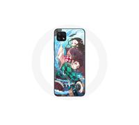 Funda para Samsung Galaxy A22 5G Tanjiro y Nezuko Demon Slayer Kimetsu no Yaiba Anime