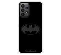 Funda para Samsung Galaxy A23 5G Oficial de DC Comics Batman Logo Transparente para Proteger tu móvil. Carcasa para Samsung Galaxy de Silicona Flexible con Licencia Oficial de DC Comics