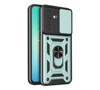 Funda para Samsung Galaxy A27 con Anillo Soporte y Tapa Deslizante de Cámara