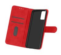 Funda para Samsung Galaxy A32 5G Tarjetero Soporte Vídeo Rojo