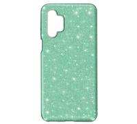 Funda para Samsung Galaxy A32 Purpurina Extraíble Silicona Semirrígida Verde