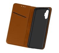 Funda para Samsung Galaxy A32 Tarjetero Soporte Vídeo Cuero Negro