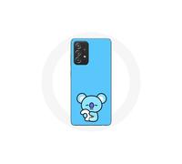 Funda para Samsung Galaxy A33 5G Bangtan BTS BT21 Koya RM Fondo Azul