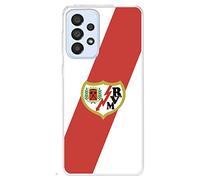 Funda para Samsung Galaxy A33 5G del Rayo Vallecano Escudo para Proteger tu móvil. Carcasa de Silicona Flexible con Licencia Oficial Rayo Vallecano