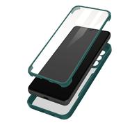 Funda para Samsung Galaxy A33 5G posterior plexiglás y frontal de polímero Verde