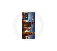 Funda para Samsung Galaxy A33 5G Tanjiro Inosuke y Zenitsu Demon Slayer Kimetsu no Yaiba Anime Manga