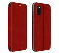 Funda para Samsung Galaxy A41 Polipiel Monedero con Soporte - Rojo