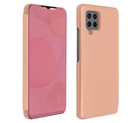Funda para Samsung Galaxy A42 5G Efecto Espejo translúcida F.Soporte - Rosa