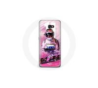 Funda para Samsung Galaxy A5 2017 Fórmula 1 Sergio Pérez Piloto de F1 Rosa