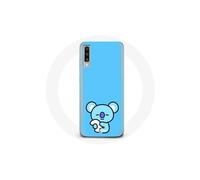 Funda para Samsung Galaxy A50 Bangtan BTS BT21 Koya RM Fondo Azul