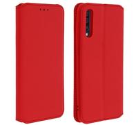 Funda para Samsung Galaxy A50 libro billetera F. Soporte - Rojo