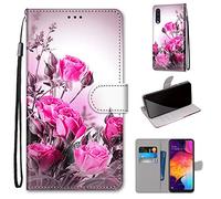 Funda para Samsung Galaxy A50 PU Cartera Flip