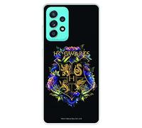 Funda para Samsung Galaxy A52 4G - A52 5G - A52S 5G Harry Potter Hogwarts Floral - Harry Potterpara Proteger tu móvil. Carcasa de Silicona Flexible con Licencia Oficial deHarry Potter