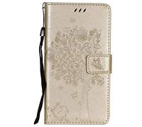 Funda para Samsung Galaxy A55 5G, a prueba de golpes, 3D, funda para teléfono portátil, funda de piel sintética con diseño floral en relieve, cierre magnético, ranura para tarjetas, funda protectora