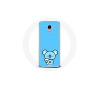 Funda para Samsung Galaxy A6 2018 Bangtan BTS BT21 Koya RM Fondo Azul