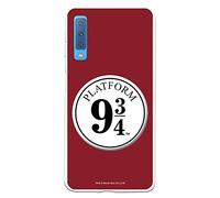 Funda para Samsung Galaxy A7 2018 Oficial de Harry Potter Anden 9 3/4 para Proteger tu móvil. Carcasa para Samsung de Silicona Flexible con Licencia Oficial de Harry Potter.