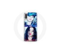 Funda para Samsung Galaxy A70 Blackpink Grupo K-pop Chicas Lisa y Jisoo Lovesick girls póster el álbum