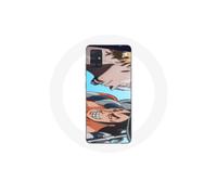 Funda para Samsung Galaxy A71 Oden y Rayleigh Anime Manga One Piece