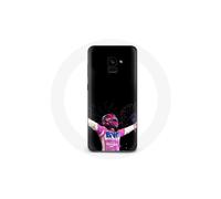Funda para Samsung Galaxy A8 Plus Fórmula 1 Sergio Pérez Mendoza ganó la carrera