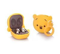 Funda para Samsung Galaxy Buds2 Pro (2022), XMBYGY Buds 2 (2021), Galaxy Buds Pro (2021), Galaxy Buds Live (2020), funda de silicona con llavero para auriculares Galaxy Buds (Winnie)