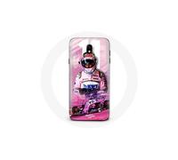 Funda para Samsung Galaxy j7 2017 Fórmula 1 Sergio Pérez Piloto de F1 Rosa